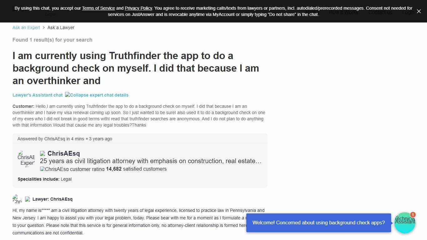 Is Using Truthfinder for Background Checks Legal?